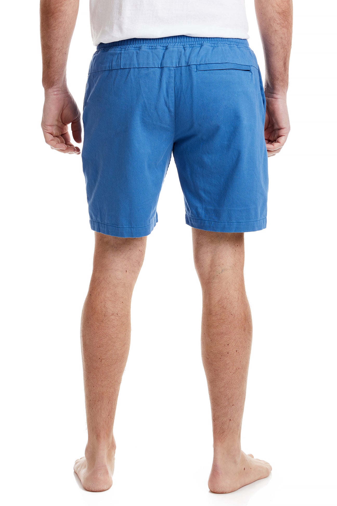 Premium Stretch Twill Surf Shorts for Men - Deep Ocean Blue - Comfortable & Durable for Beach, Swimming & Outdoor Activities