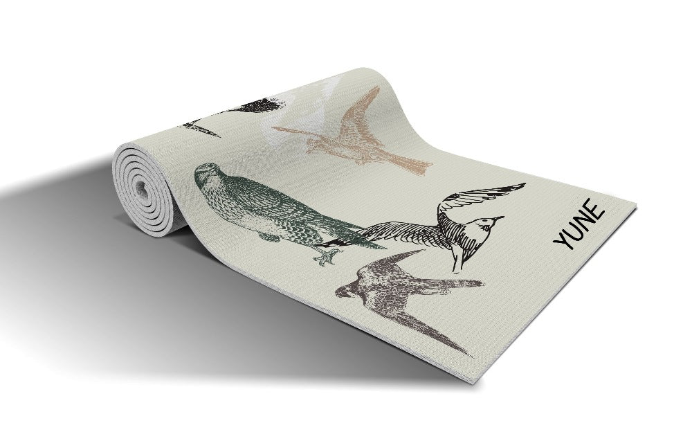 Flint Trekk Travel Yoga Mat - Lightweight, Non-Slip & Eco-Friendly for Yoga, Pilates & Outdoor Workouts - Perfect for Travel, Camping & Home Use