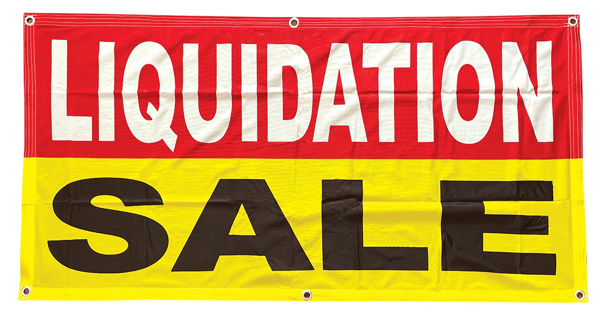 2x4 Ft Fabric Banner - 4 Less Co Liquidation Sale for Storefronts & Events