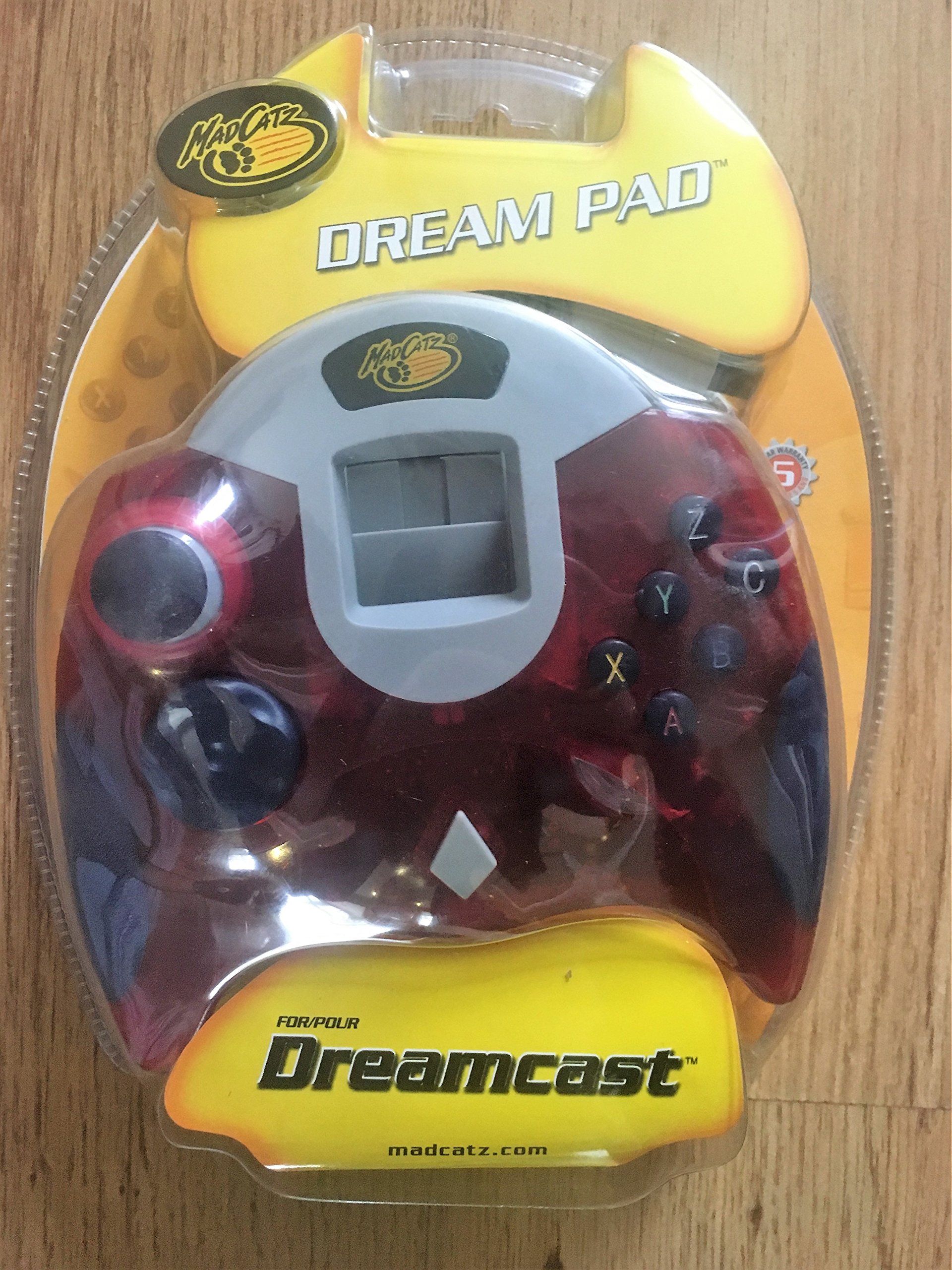 Original Title: DC Controller Madcatz   Optimized Title: Madcatz DC Controller for Sega Dreamcast - High-Performance Gaming Pad for Retro & Modern Gaming - Perfect for Fighting Games & Arcade Classics