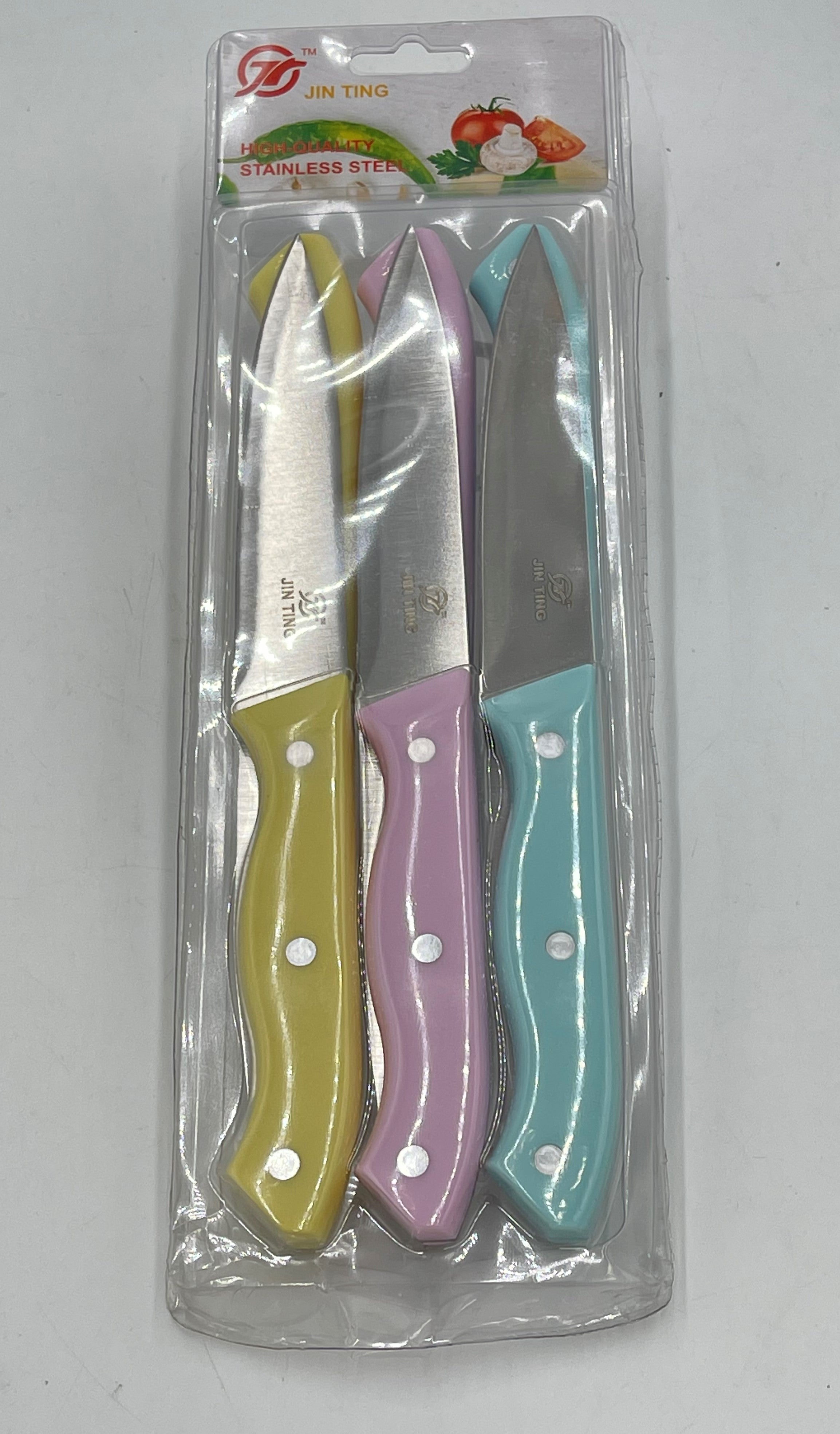 6-Piece Stainless Steel Knife Set - 144 Count Case - Perfect for Home Kitchen, Restaurant & Professional Chefs