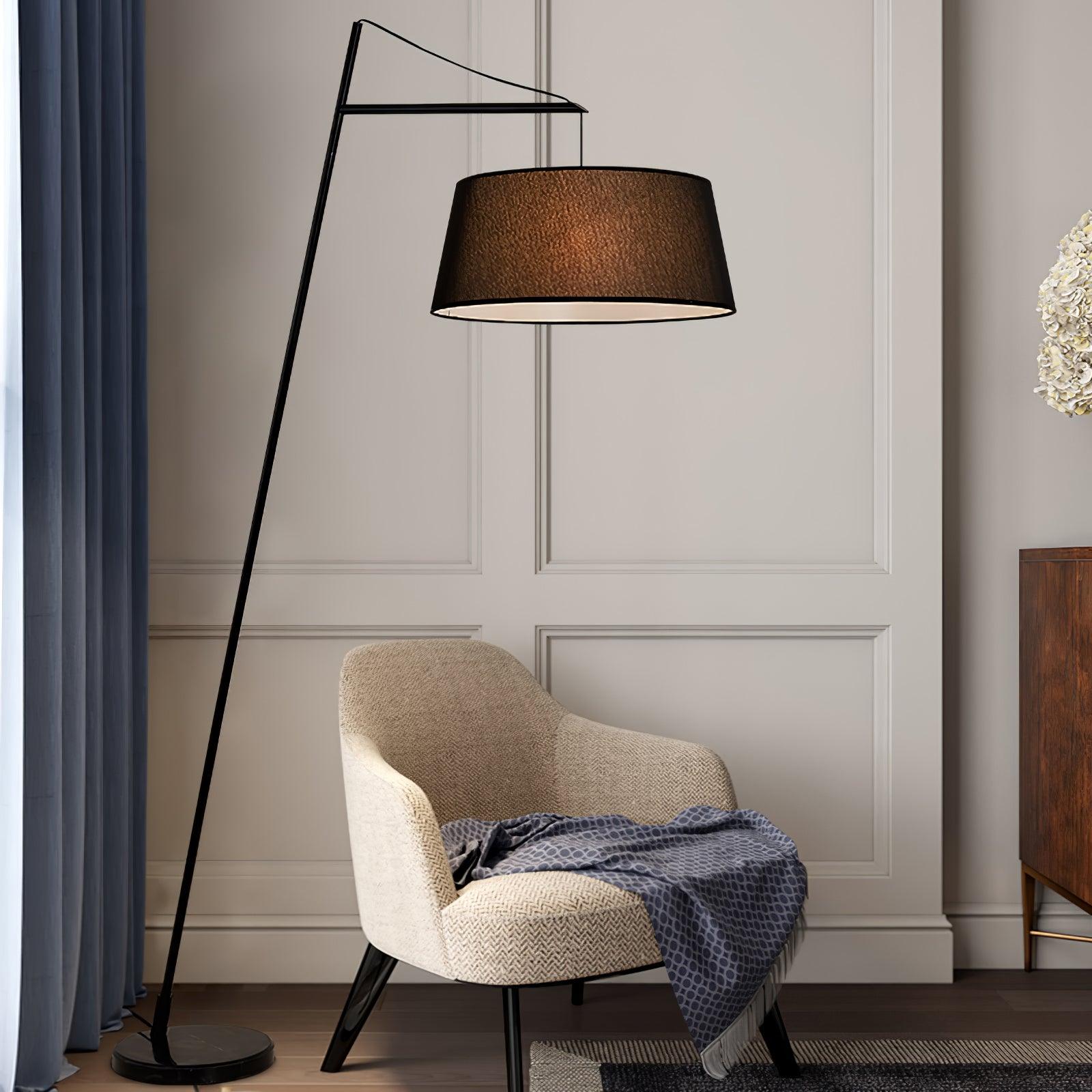 Arturo Modern Floor Lamp - Adjustable LED Standing Light for Living Room, Bedroom & Office - Dimmable Brightness & Flexible Gooseneck Design - Perfect for Reading, Working & Relaxing