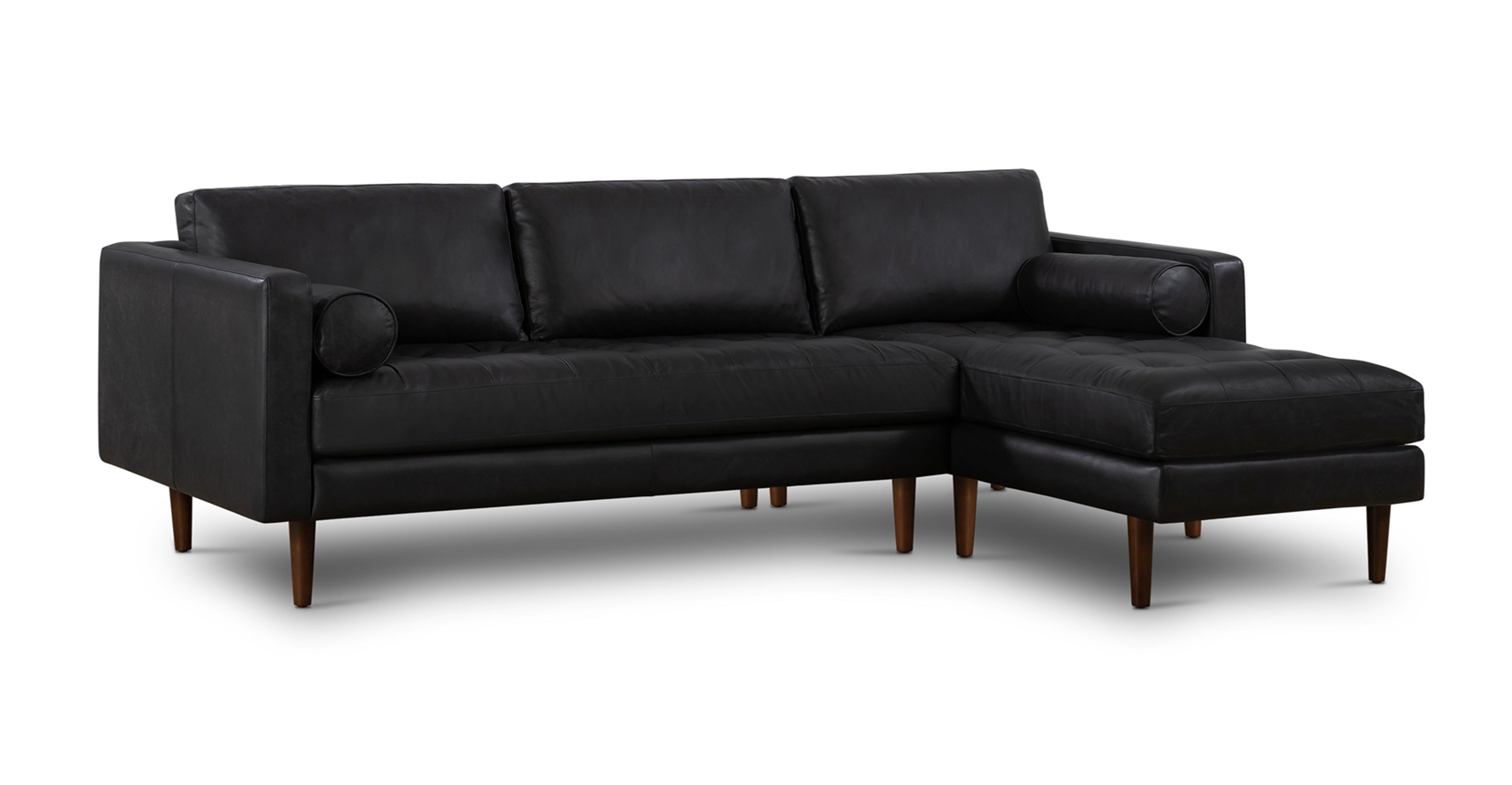 Napa Right Facing Sectional Sofa - Modern L-Shaped Couch for Living Room, Family Room & Home Theater | Comfortable Upholstered Furniture with Premium Fabric