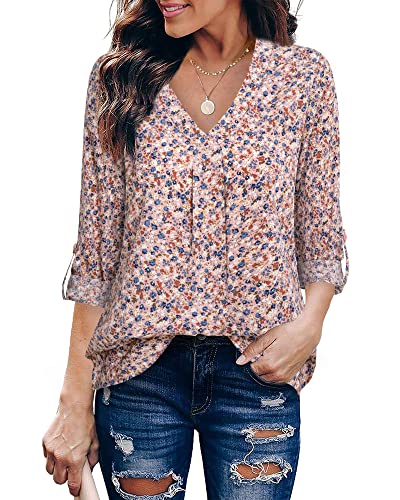 Floral Pink Blue