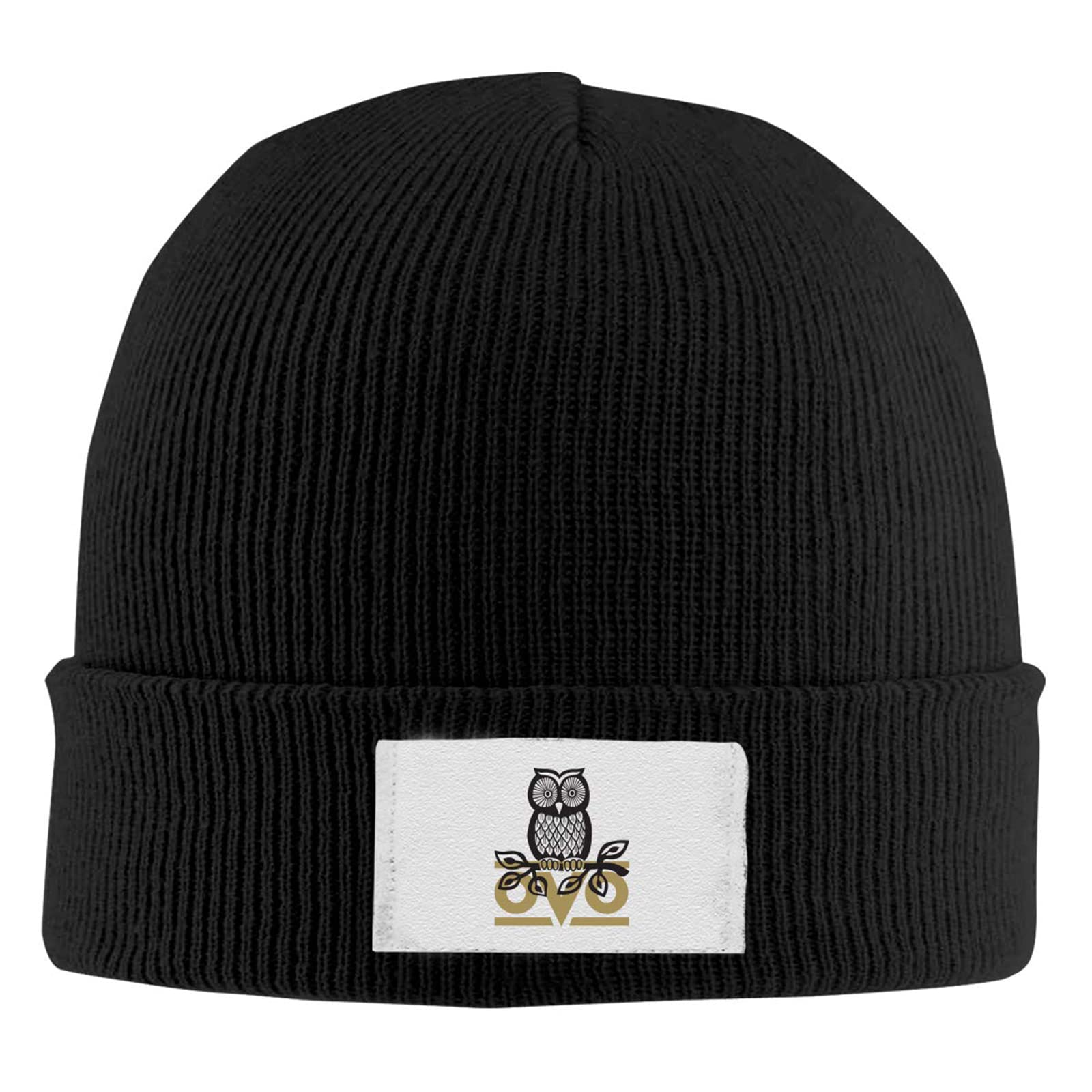 Owl Unisex Warm Winter Wool Hat Knit Beanie Skull Cap - Cozy Cold Weather Accessory for Men & Women - Perfect for Skiing, Snowboarding & Outdoor Winter Activities