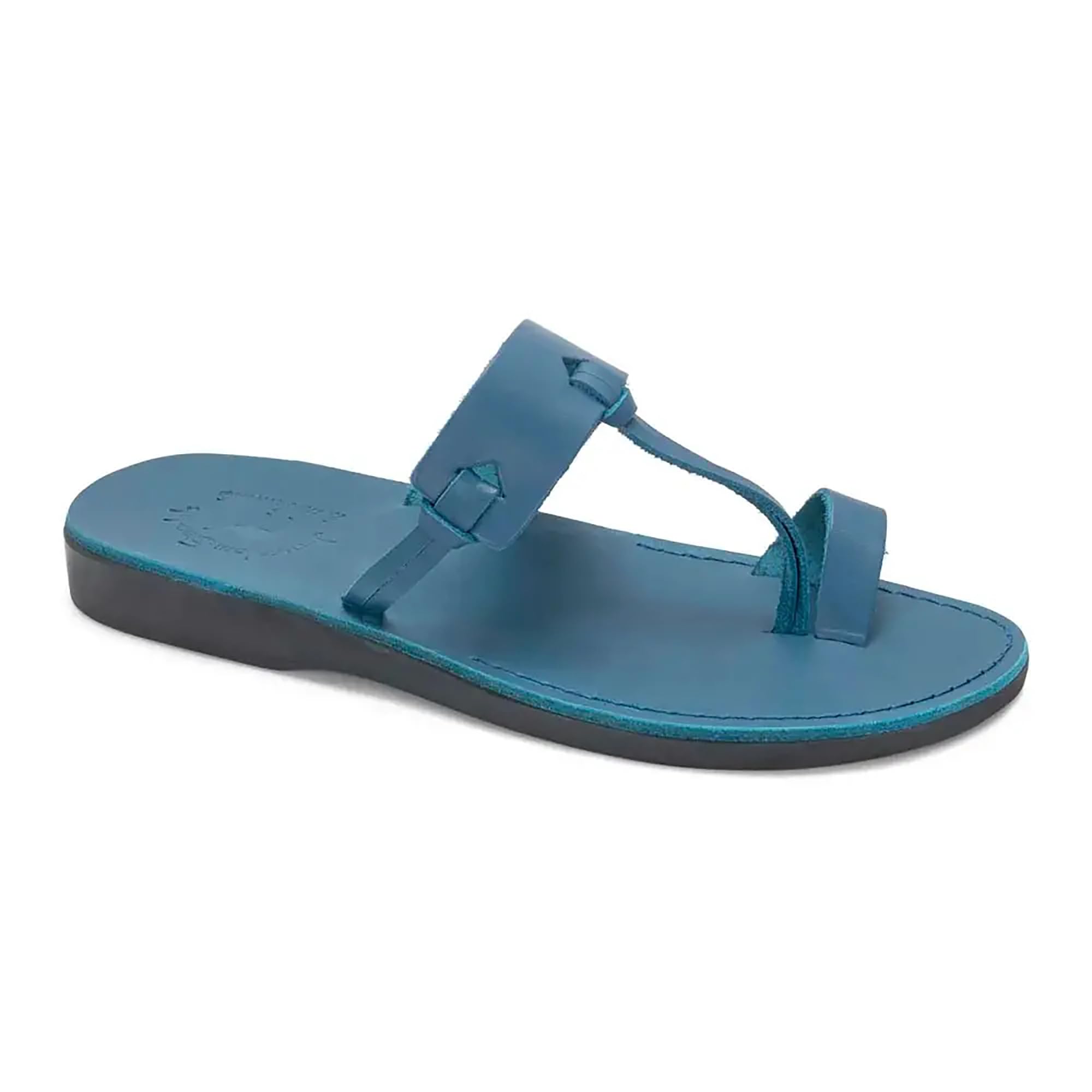 David Men's Leather Open Toe Sandals - Comfortable Casual Summer Footwear for Beach, Vacation & Outdoor Activities