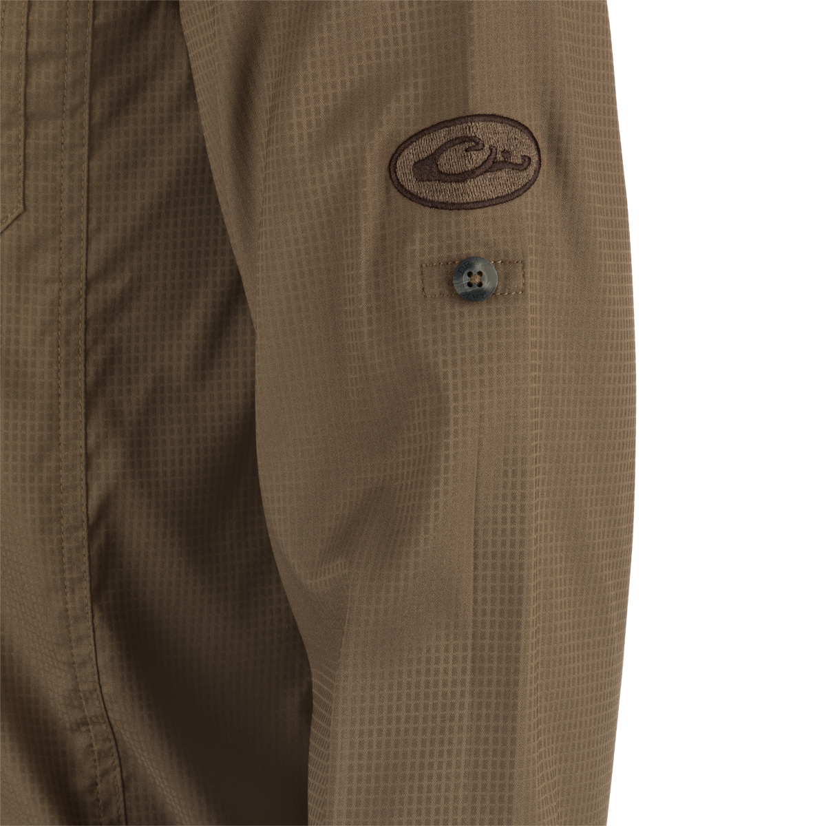 Wingshooter's Trey Dobby Button Down Long Sleeve Shirt for Men - Comfortable Hunting & Outdoor Casual Wear