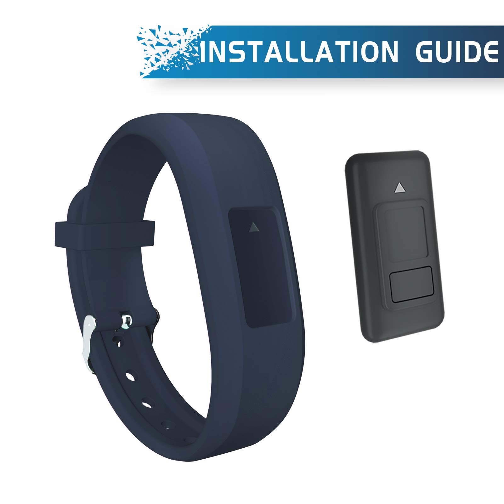 iBREK Garmin Vivofit jr Bands - Adjustable Camo Silicone Replacement for Kids - Perfect for Outdoor Play & Sports