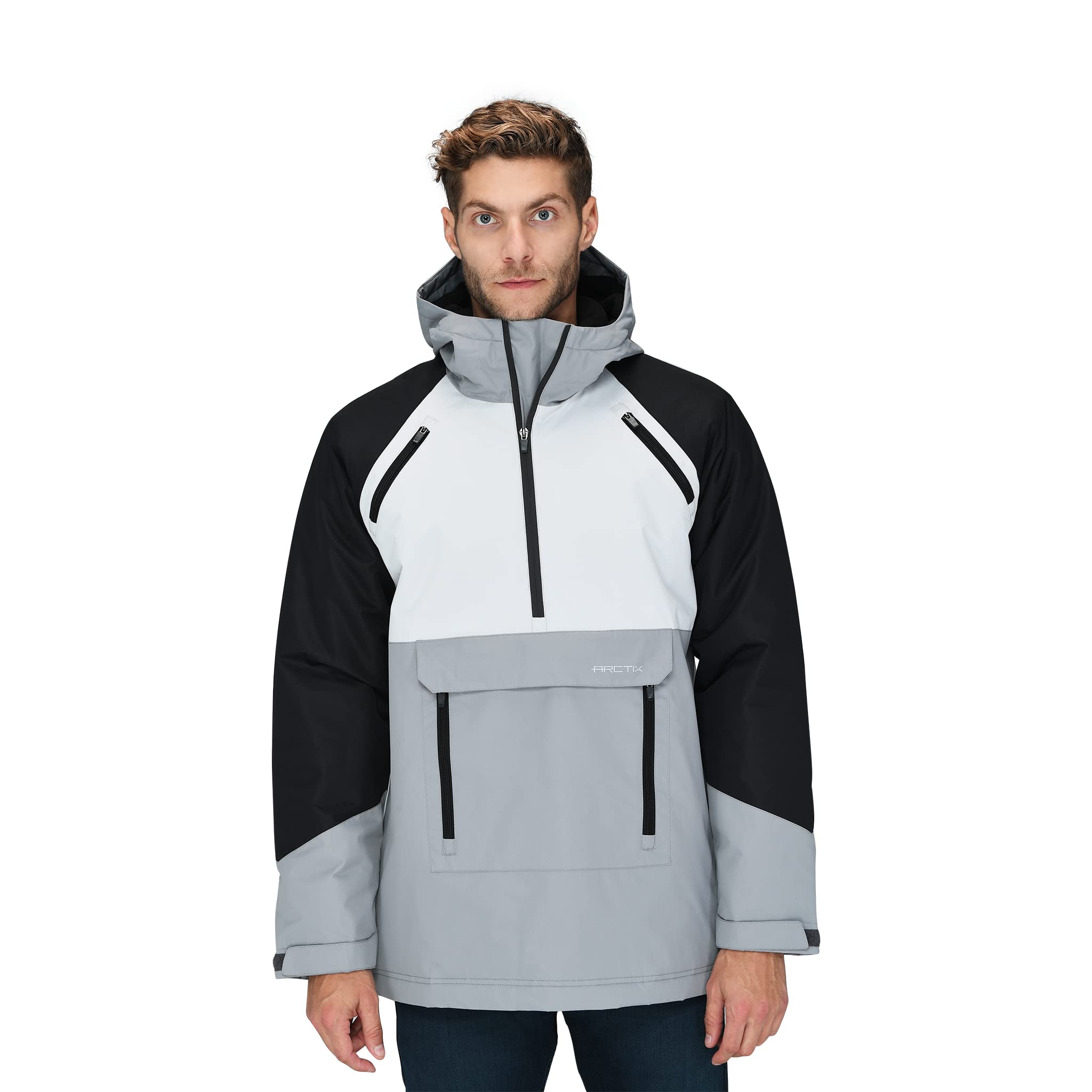 Arctix Men's Ozark Fleece Pullover Hoodie - Lightweight, Warm & Comfortable for Outdoor Activities, Hiking, Camping & Winter Sports