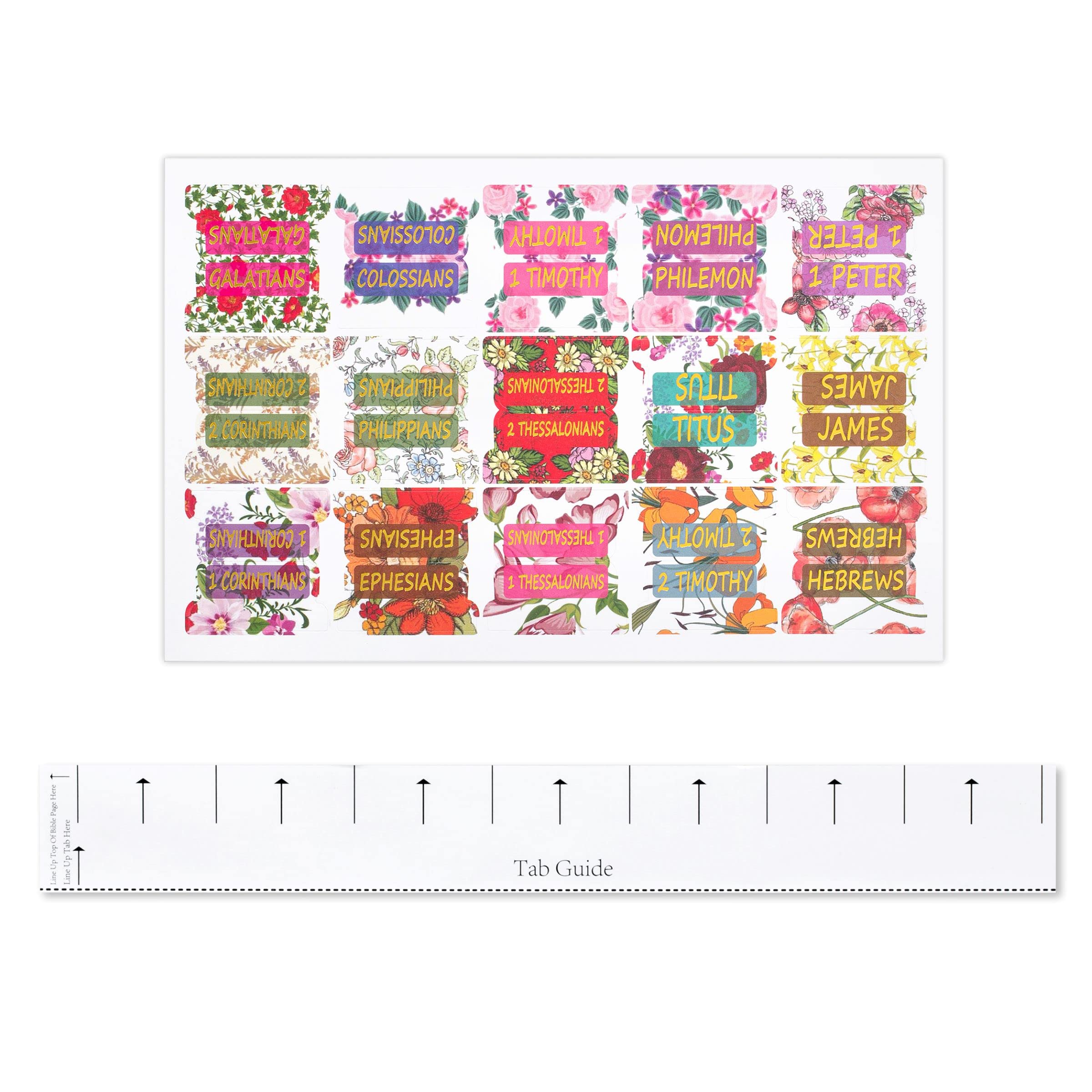 Mr. Pen Bible Tabs - 75 Laminated Bible Index Tabs for Old & New Testament, Scripture Journaling Supplies, Bible Study Accessories for Women & Men | Perfect for Bible Marking, Scripture Organization & Church Study Groups