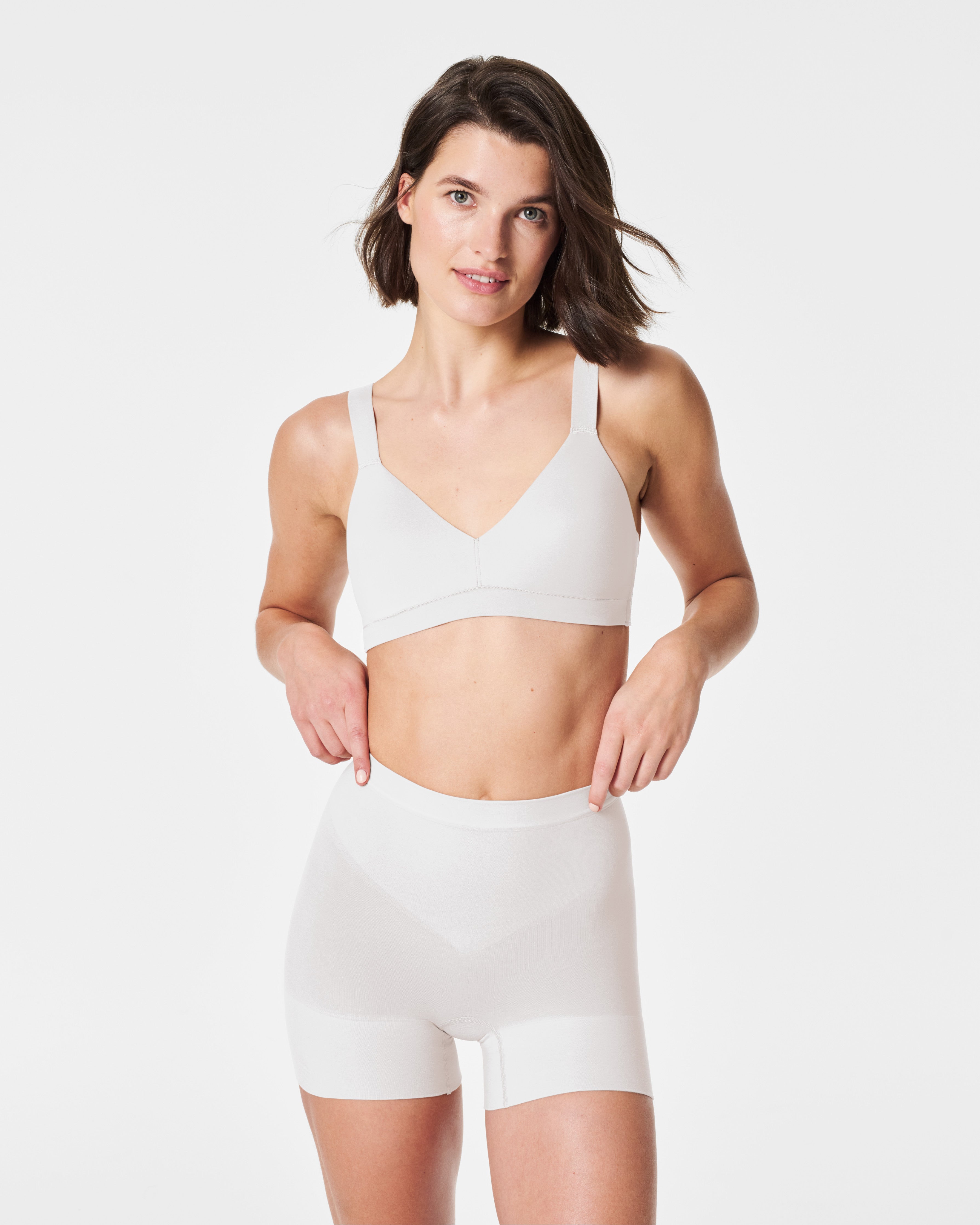 SPANXsculpt™ Seamless Power Shorty - High Waist Shapewear Shorts for Women, Tummy Control & Thigh Slimming | Perfect for Dresses, Skirts & Everyday Wear