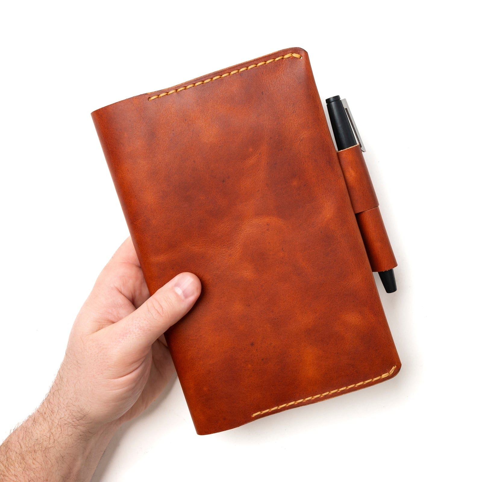 Genuine Leather Moleskine Large Notebook Cover - Premium Protection for XL Notebooks | Perfect for Journaling, Sketching & Business Meetings