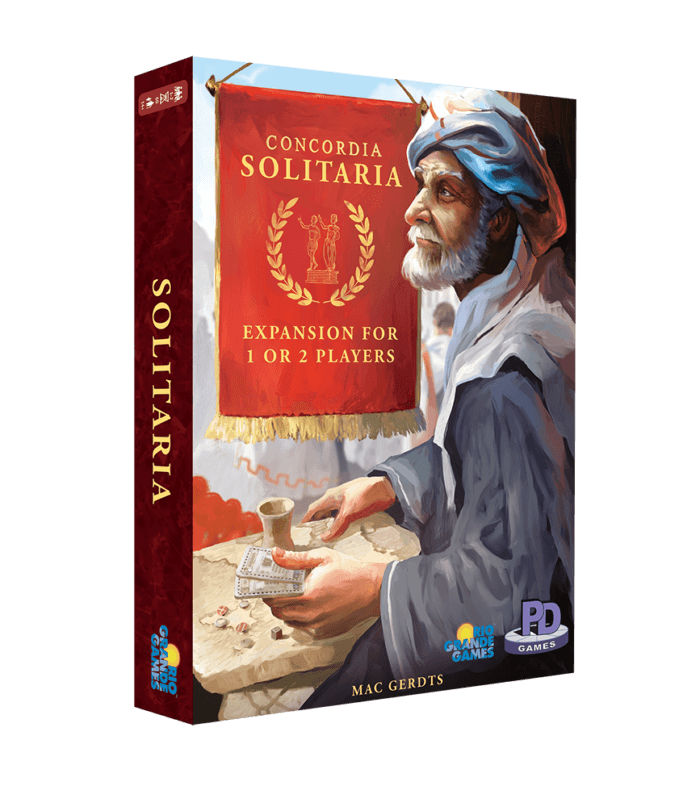Concordia Solitaria Expansion Board Game - Strategic Tabletop Game for Adults & Families - Perfect for Game Nights & Group Gatherings