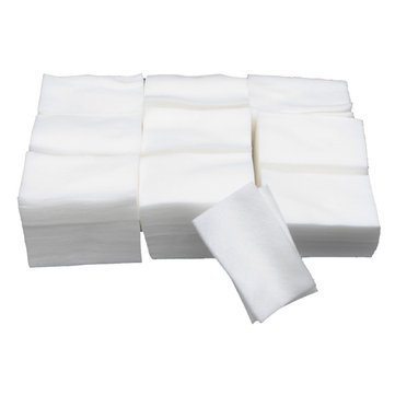 900pcs Cotton Wipe Polish Gel Remover Pads for Nail Art - Professional Manicure & Pedicure Supplies for Salon & Home Use