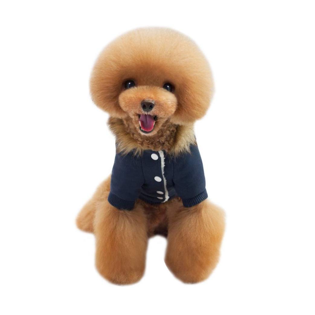 Warm Winter Dog Jacket with Hood - Cozy Padded Puppy Coat & Jumpsuit for Small to Large Dogs | Perfect for Cold Weather Walks and Outdoor Adventures