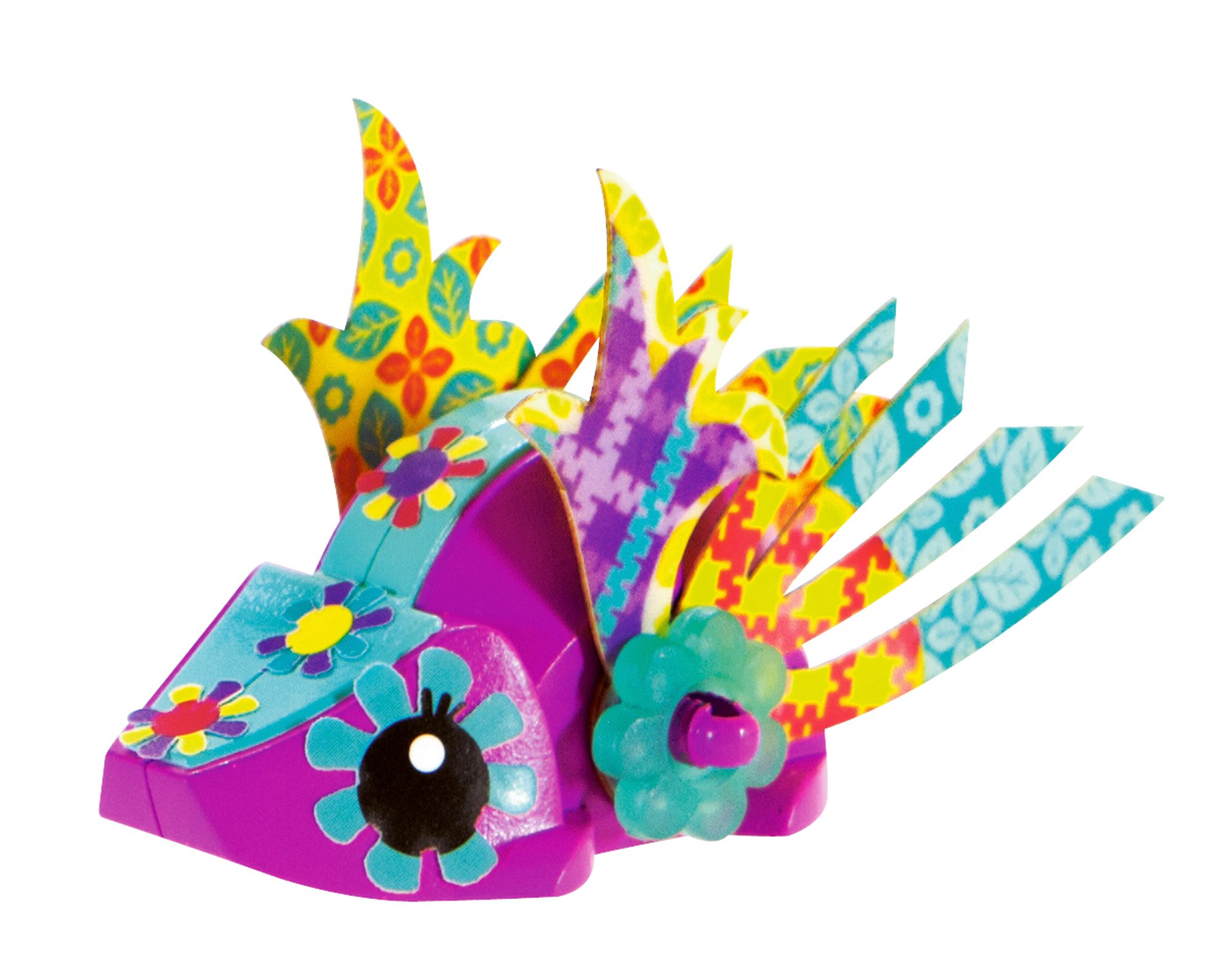 Mattel AmiGami DIY Mini Figure - Cute Hedgehog Craft Kit for Kids | Creative Arts & Crafts Gift for Boys & Girls | Perfect for Birthday Parties, Classroom Activities & Family Bonding Time