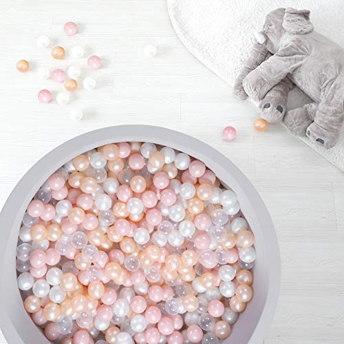 Pink Gold White Clear