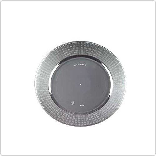 Premium 9-Inch Clear Plastic Dinner Plates - Shatterproof Disposable Plates for Parties, Events & Catering (Pack of 120) - Perfect for Weddings, BBQs, Picnics & Family Gatherings