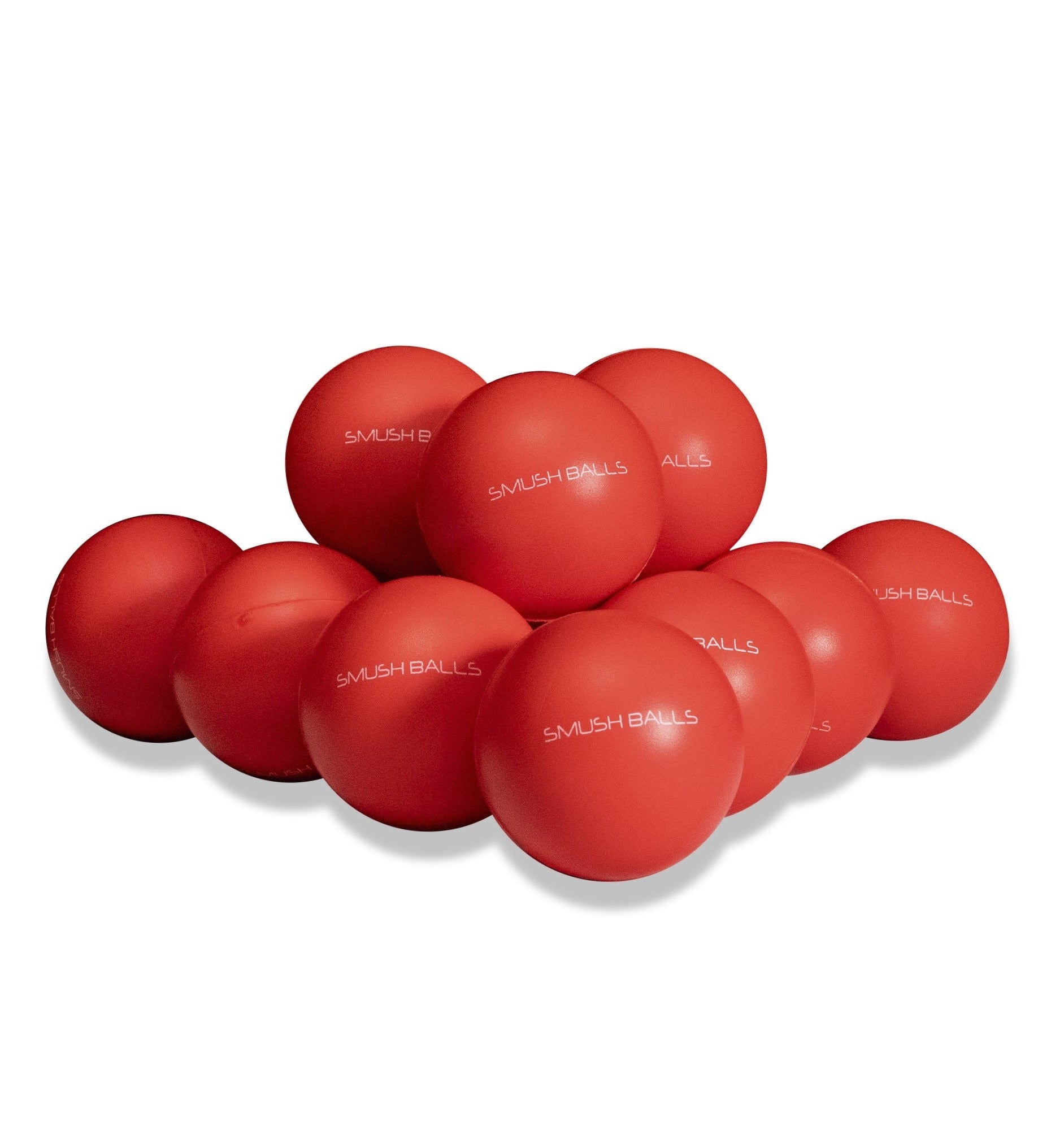 Red Smushballs - Soft & Squishy Stress Relief Balls for Kids & Adults | Perfect for Anxiety Relief, Office Desk Toys, and Sensory Play