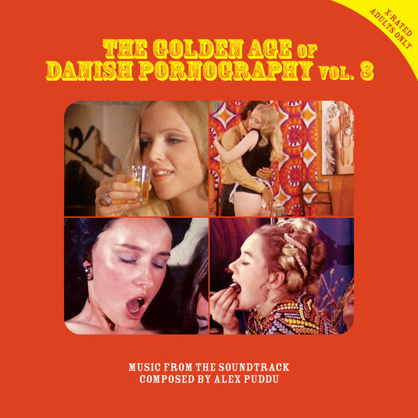 Alex Puddu – The Golden Age Of Danish Pornography Volume 3 (Vinyl LP) – Limited Edition Retro Soundtrack for Film Collectors & Lounge Music Enthusiasts – Perfect for Home Listening & Vintage Music Collections