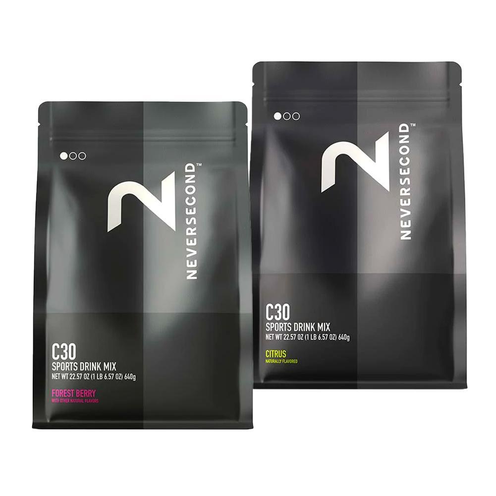 Neversecond C30 Sport Drink - Electrolyte Powder for Endurance & Recovery - Ideal for Running, Cycling & Workouts
