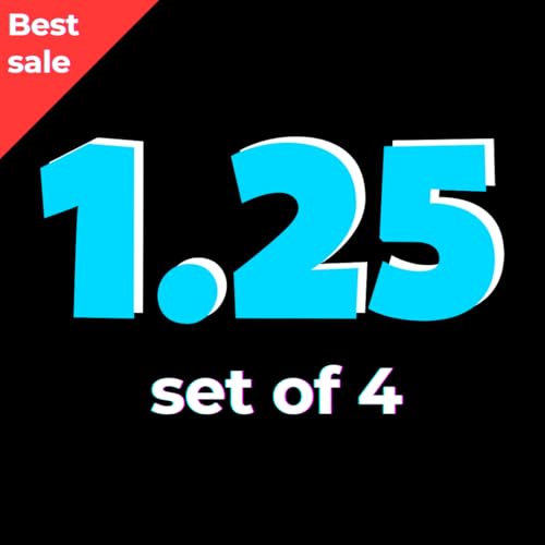 A. 1.25 lb (set of 4)