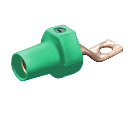 Leviton Offset Bus Bar Mount Terminal #2 4/0 - Heavy Duty Electrical Connector for Industrial & Commercial Power Distribution