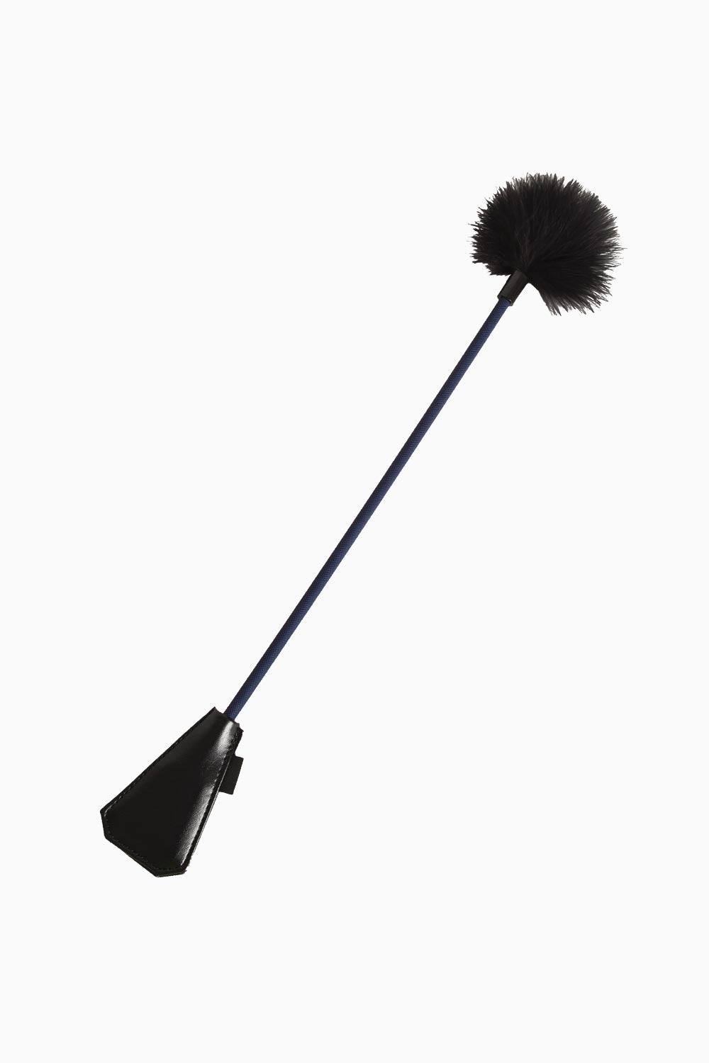 FUSTA ATREVIDA | Leather and Feather Whip for BDSM, Role Play, and Sensual Play - Perfect for Couples and Adult Entertainment