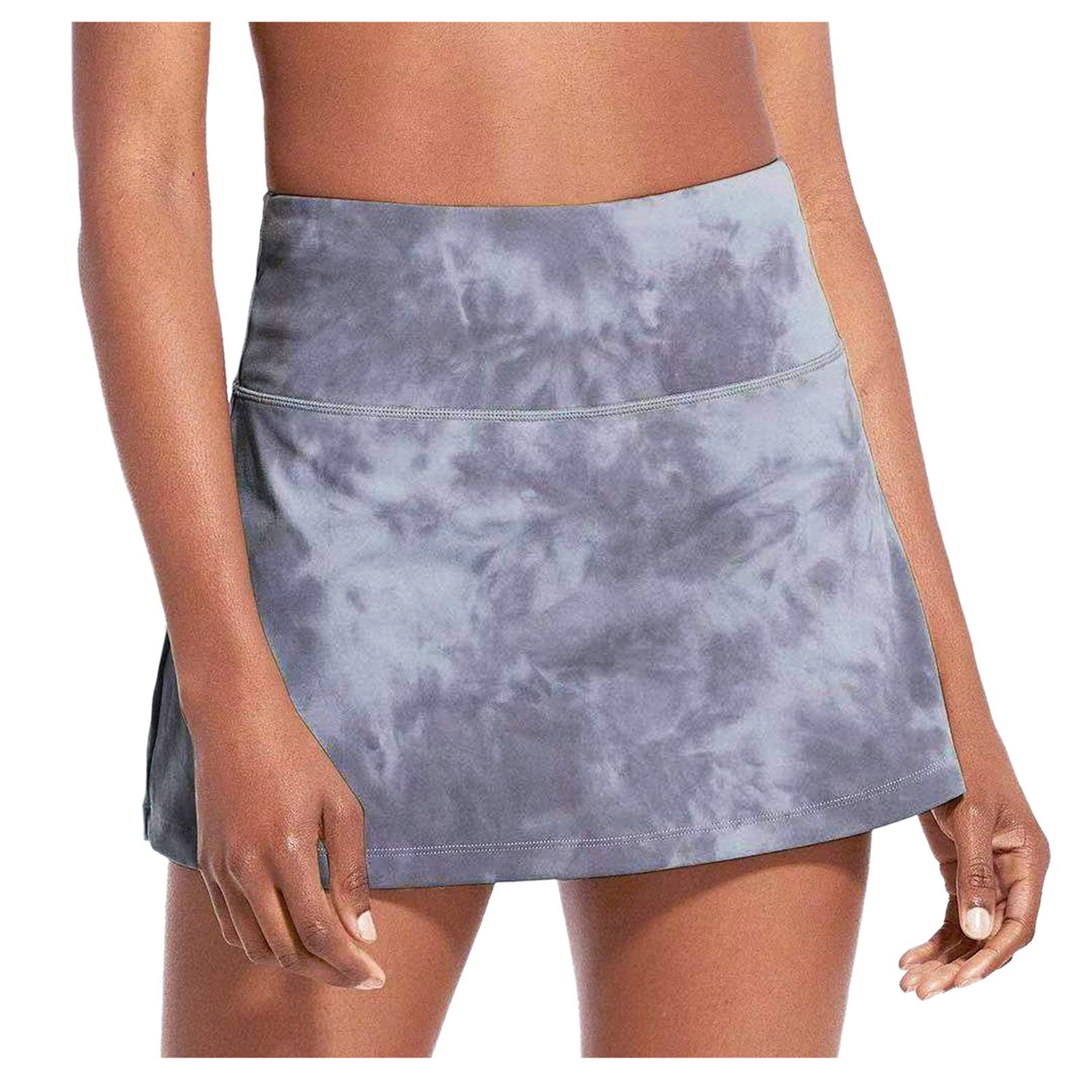 BODOAO 2-in-1 Women's Running & Yoga Shorts - Quick Dry Athletic Shorts with Drawstring Waist & Flowy Hem - Perfect for Gym Workouts, Yoga Sessions & Summer Outdoor Activities