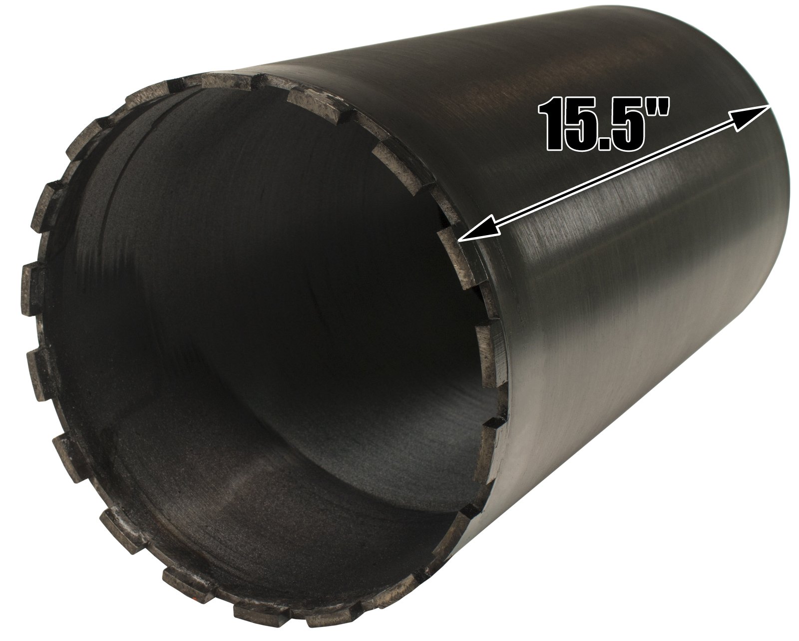 Steel Dragon Tools 8 Inch (200mm) Wet Diamond Concrete Core Drill Bit - Perfect for Masonry, Concrete Drilling and Construction Projects