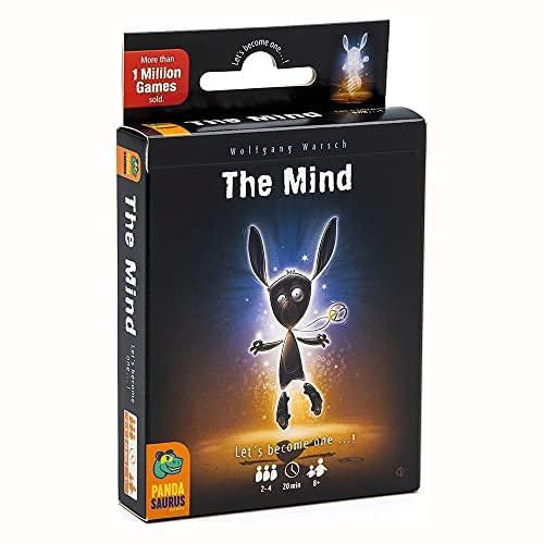 The Mind Card Game by Pandasaurus - Fun Family Board Game for Adults, Teens & Kids (2-4 Players) - Perfect for Game Nights & Party Entertainment