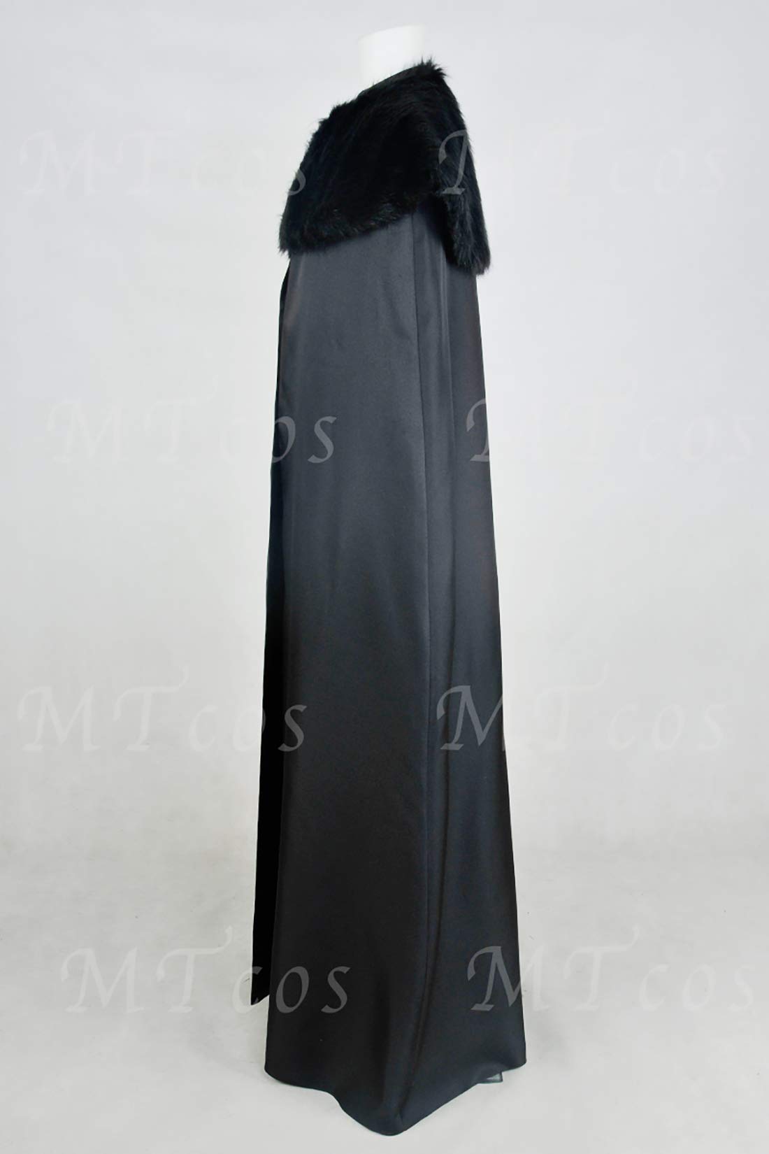 Jon Snow Costume Outfit - Game of Thrones Cosplay Cloak, Vest & Robe Set for Halloween, Comic Con & Medieval Themed Parties