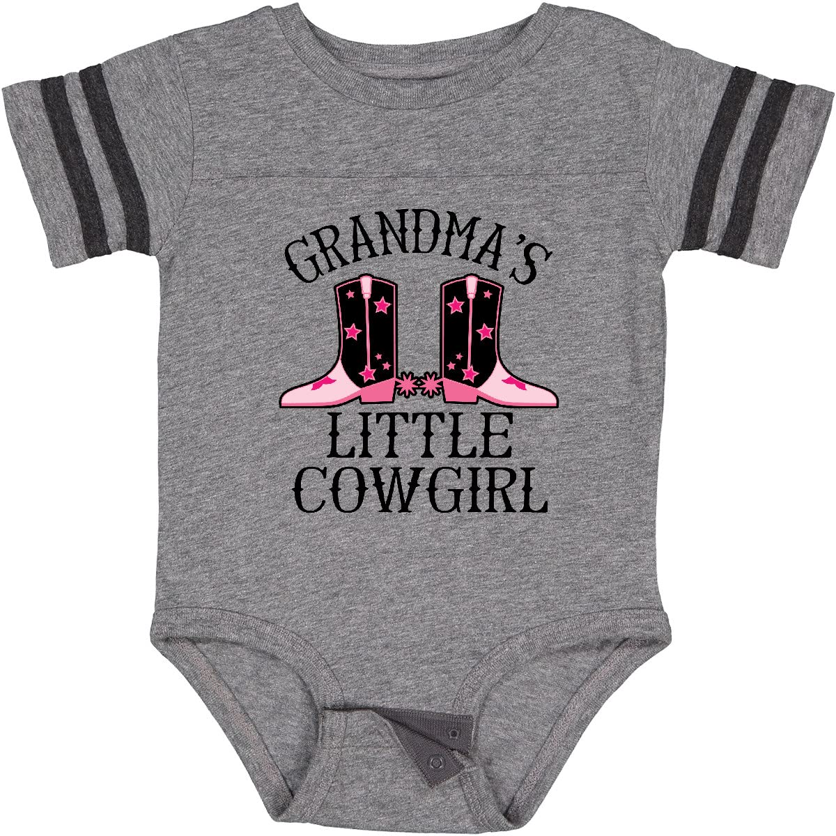 Inktastic Grandma Little Cowgirl Baby Bodysuit - Cute Infant Onesie Outfit for Girls & Boys - Perfect for Family Photos, Holidays & Special Occasions
