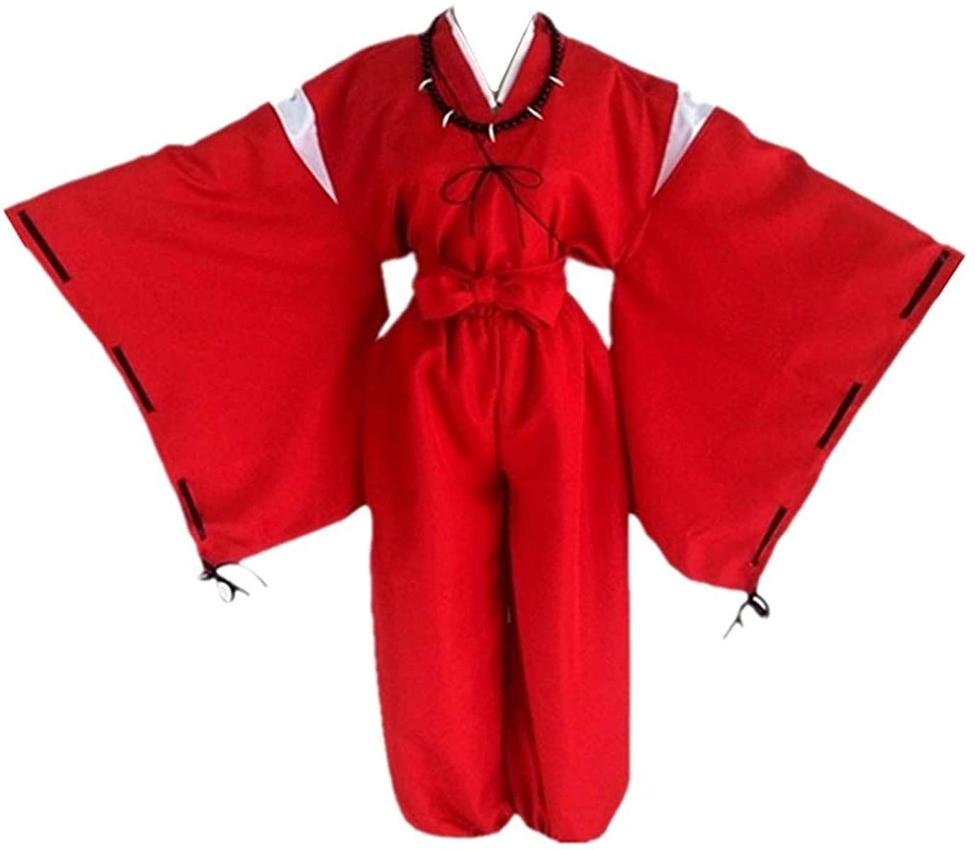 Inuyasha Anime Cosplay Costume Full Set - Kagome Outfit with Wig & Accessories for Halloween, Conventions, and Cosplay Events