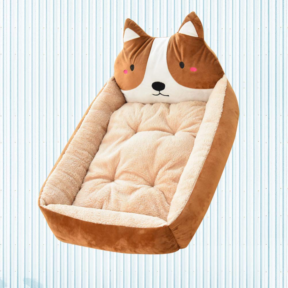 **Cozy Winter Dog Bed - Warm Pet House for Small & Large Dogs - Indoor & Outdoor Kennel for Sleeping, Lounging & Travel**