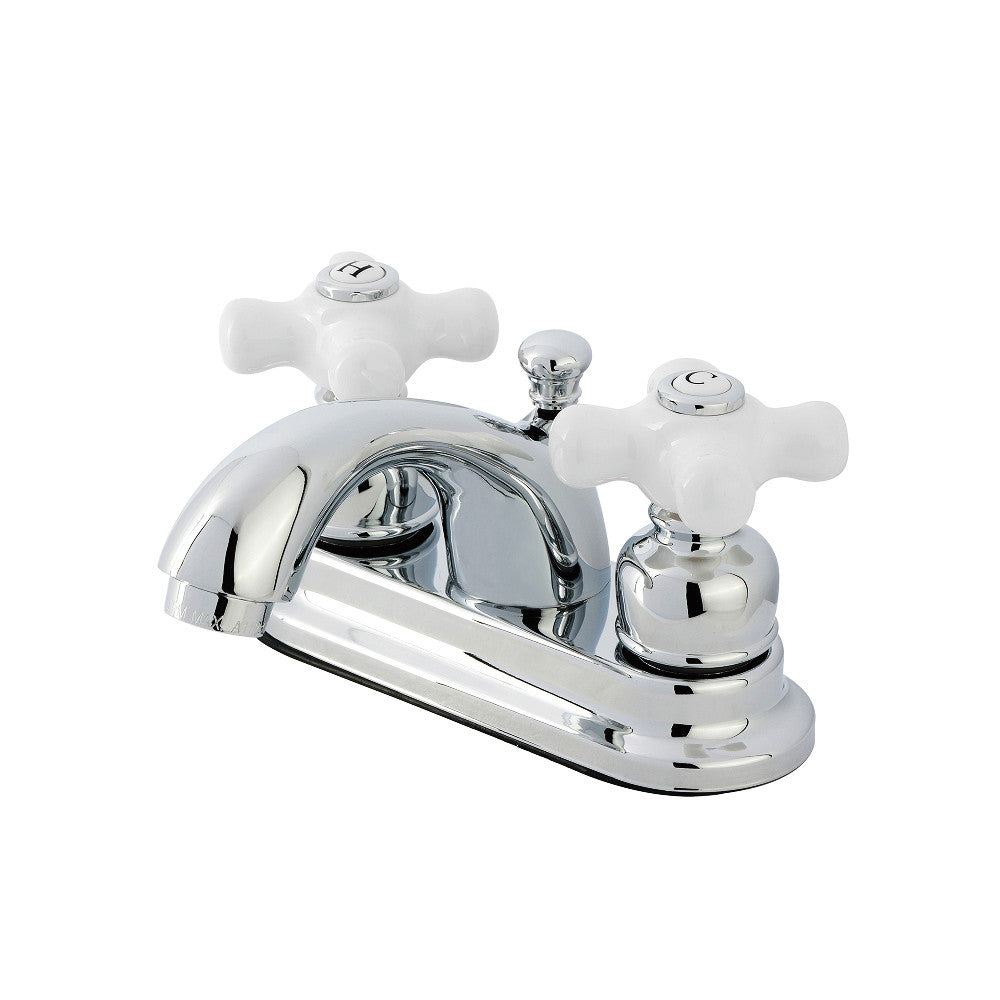 Kingston Brass KB2601PX 4-Inch Centerset Bathroom Faucet - Chrome Finish for Sink Vanity, Perfect for Bathroom Renovation & Modern Home Decor