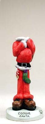 Santa Claus Doggie Body Costume - Cute Christmas Pet Outfit for Small & Medium Dogs - Perfect for Holiday Parties & Photo Shoots
