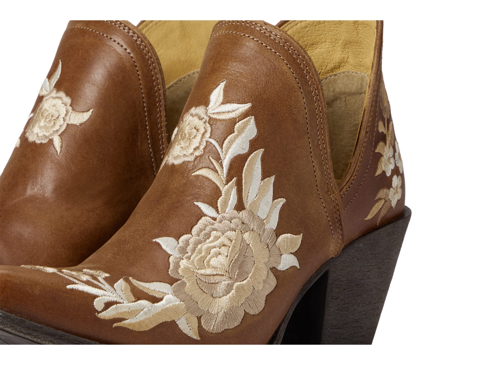ARIAT Women's Encore Rose Western Boot - Comfortable Cowgirl Boots for Country Dancing, Rodeo & Everyday Wear - Waterproof Leather Riding Boots with Cushioned Insole