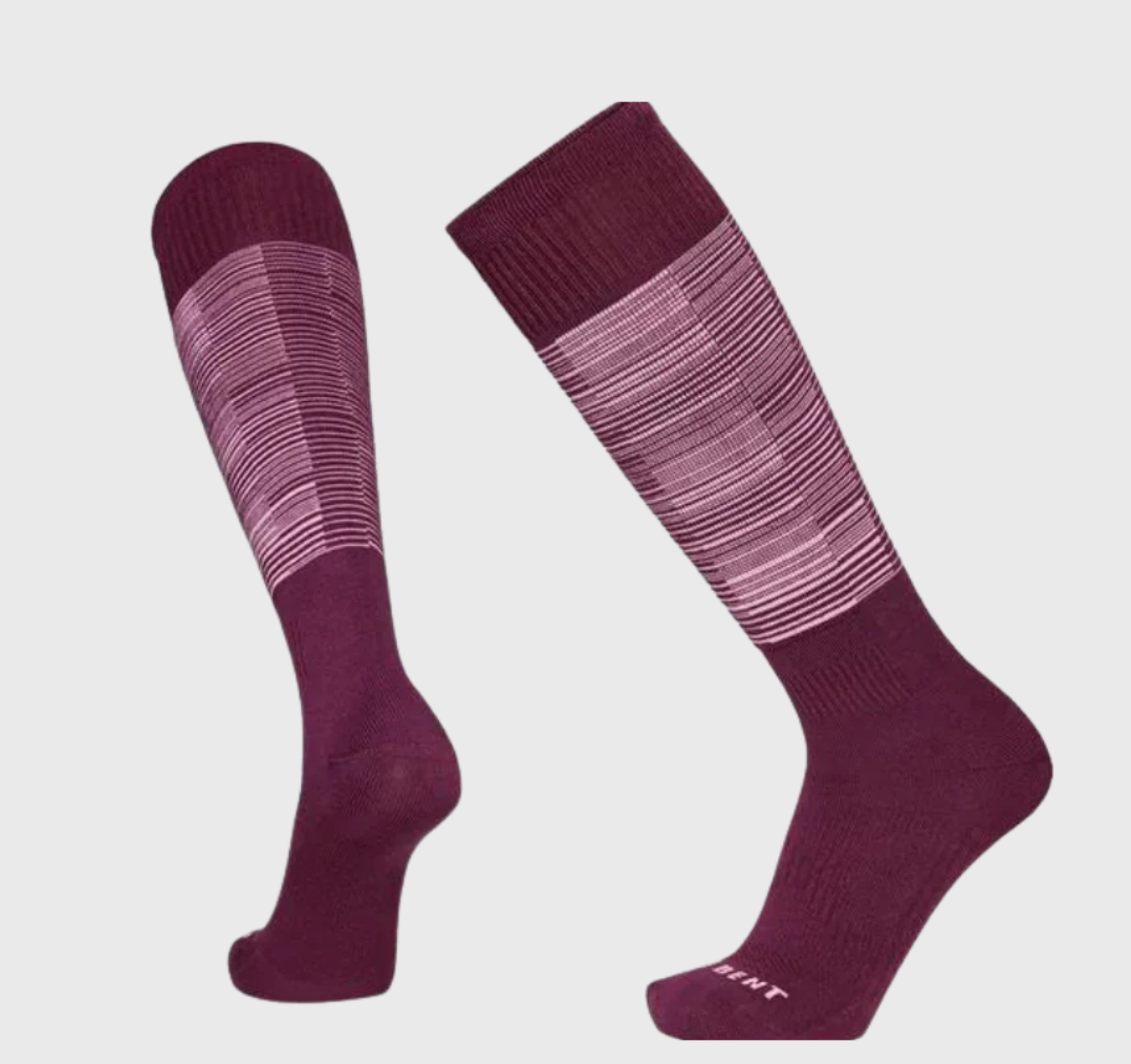 Le Bent Glacier Targeted Cushion Snow Socks - Thermal Ski Socks for Men & Women - Moisture Wicking Hiking Socks for Cold Weather - Perfect for Skiing, Snowboarding & Winter Sports
