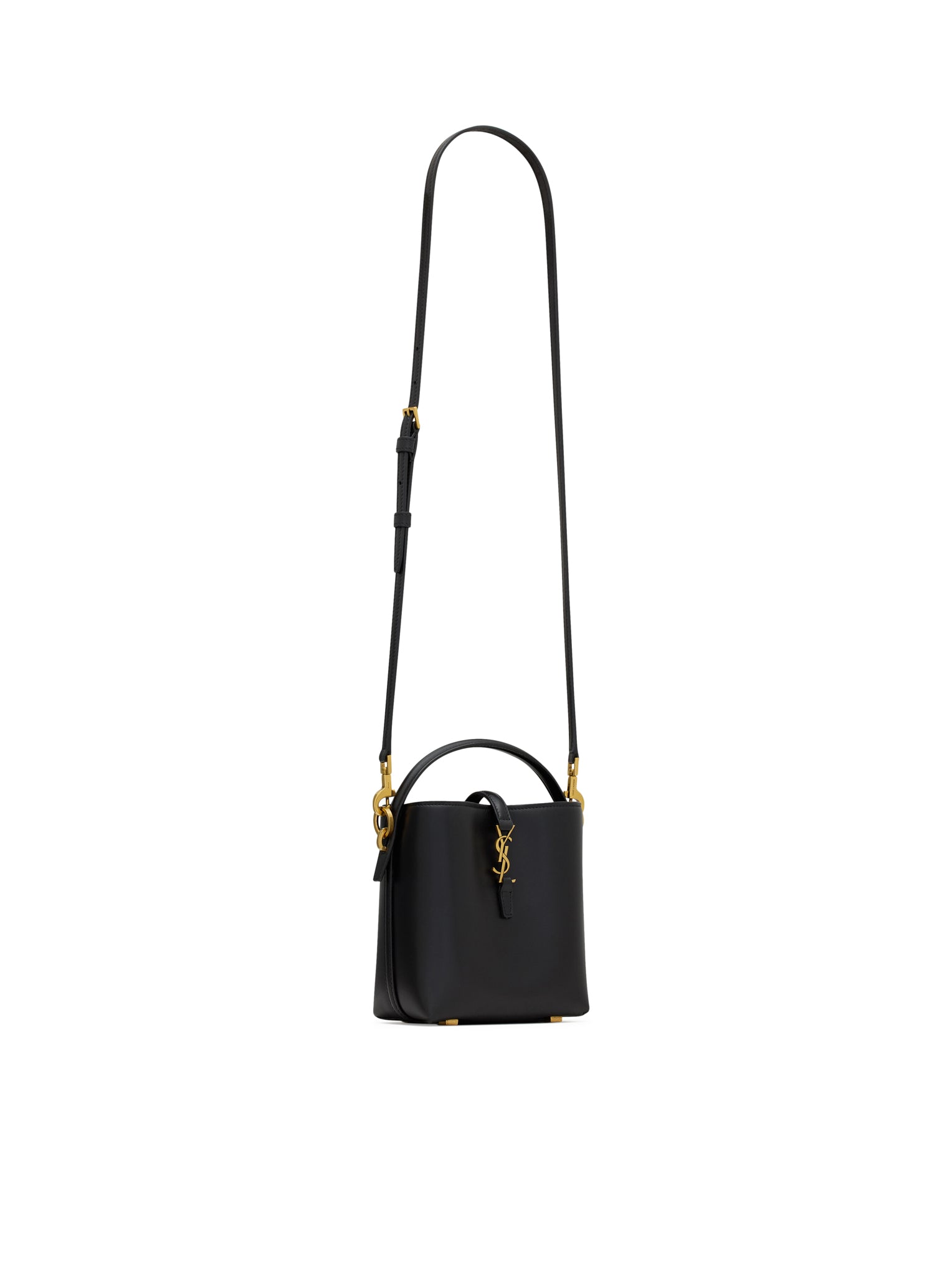 LE 37 Mini Bag in Polished Leather - Stylish & Compact Crossbody Purse for Women, Perfect for Everyday Use, Work, and Evening Outings