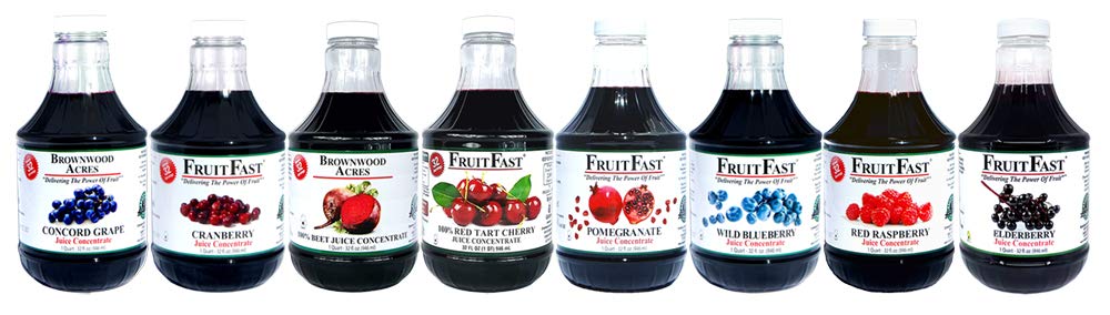 Brownwood Acres/FruitFast Beet Juice Concentrate - 64 oz, Non-GMO, Gluten Free, BPA Free, Kosher Certified Pure Fruit Juice | Great for Smoothies, Baking & Natural Food Coloring