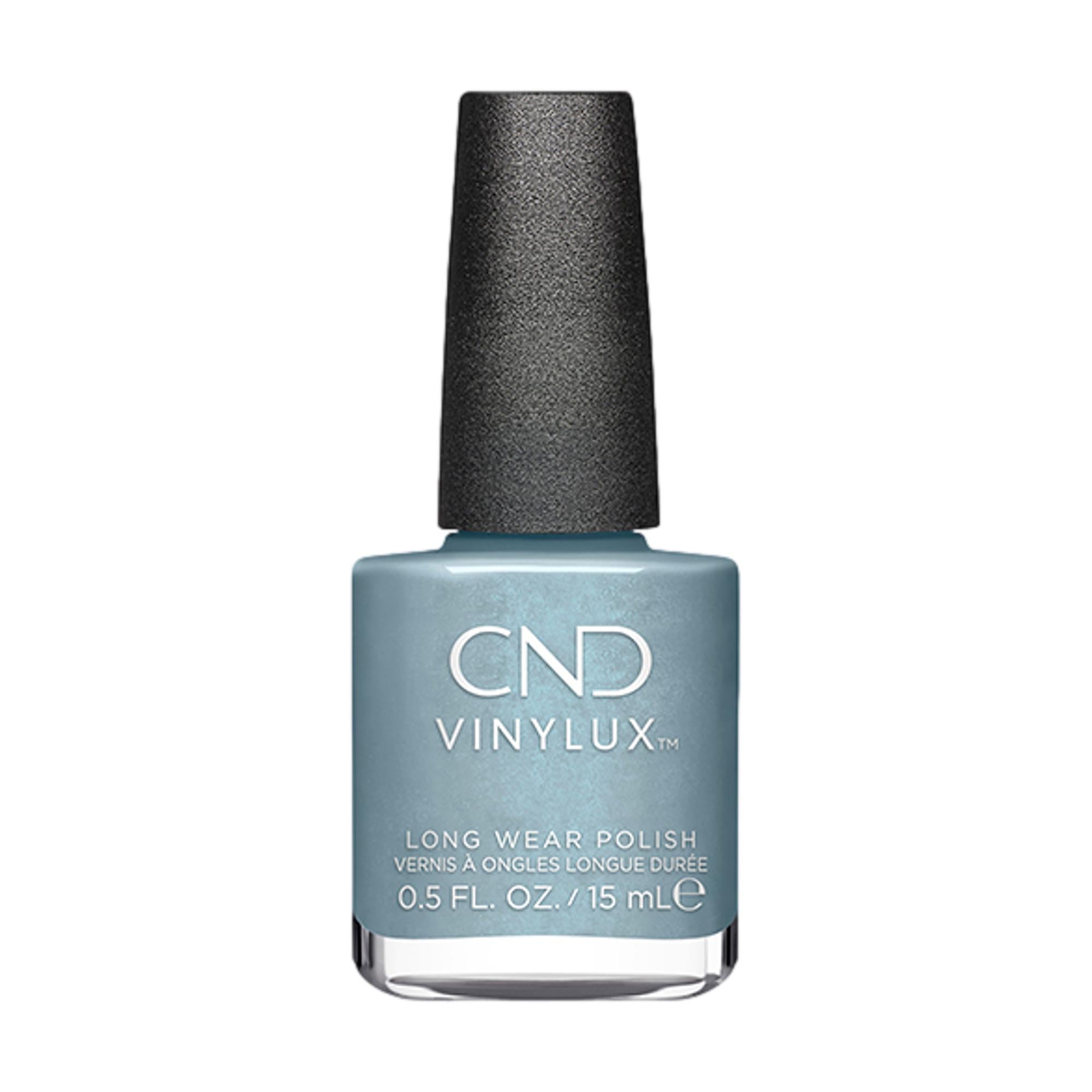 CND Vinylux Long Wear Nail Polish - Teal Textile, 0.5 fl oz - Professional Salon Quality Nail Lacquer for Manicures & Pedicures