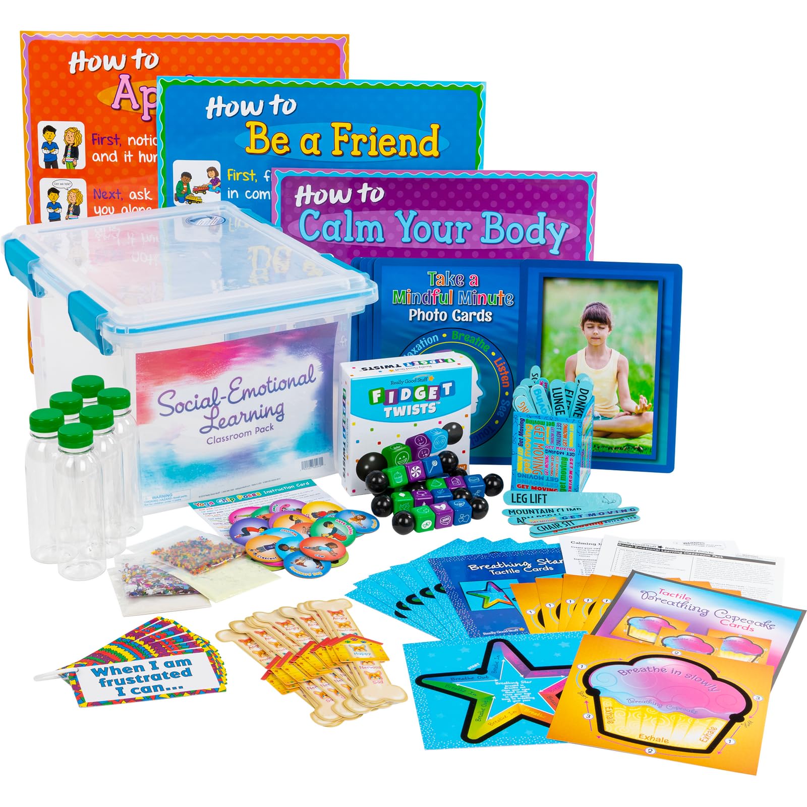 Social Emotional Learning Classroom Pack for Kids - SEL Activities & Tools for Elementary School Teachers | Perfect for Classroom, Homeschool & Counseling