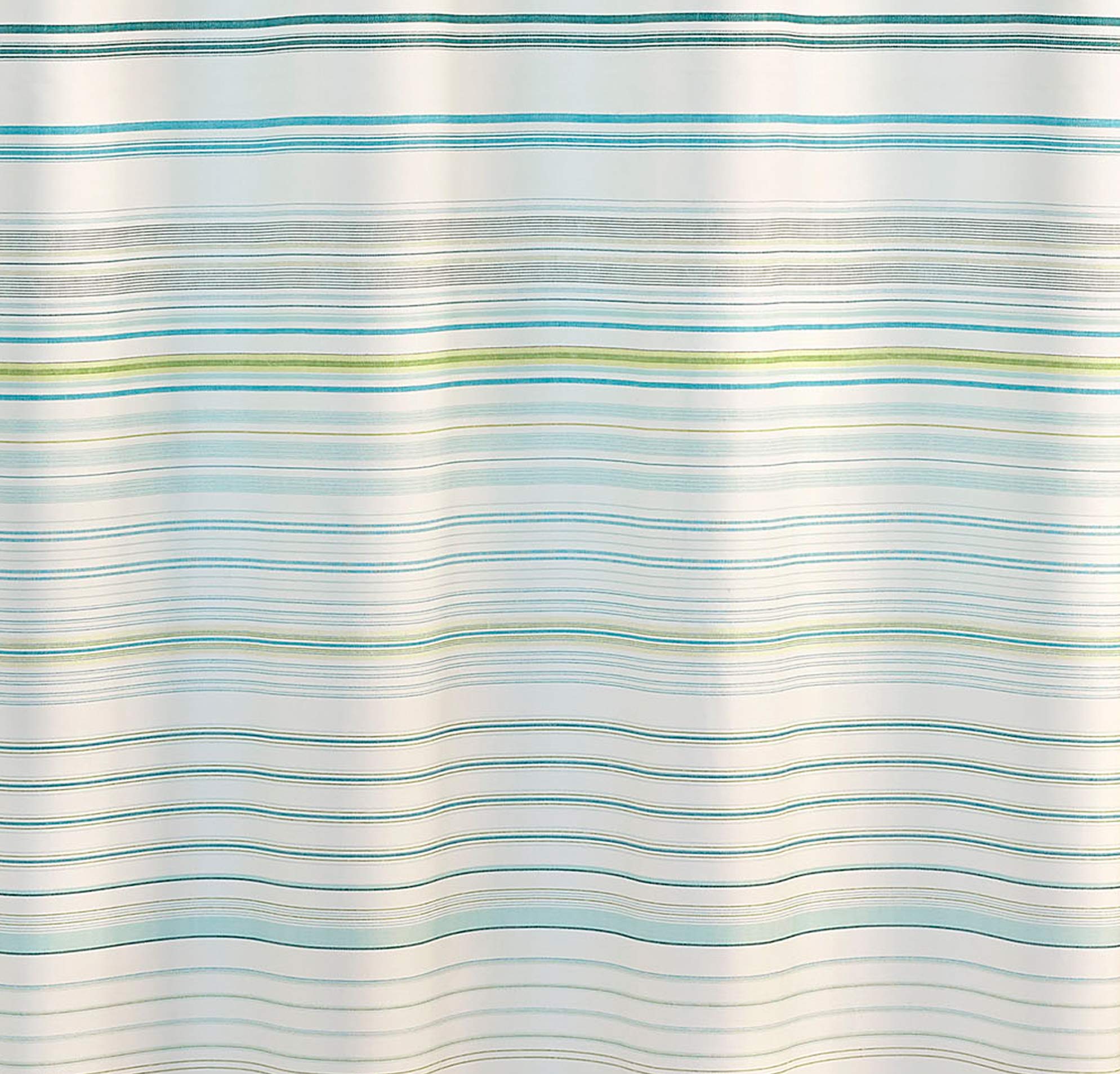 Tommy Bahama Fabric Shower Curtain - Stylish Striped Bathroom Decor with Hook Holes (72