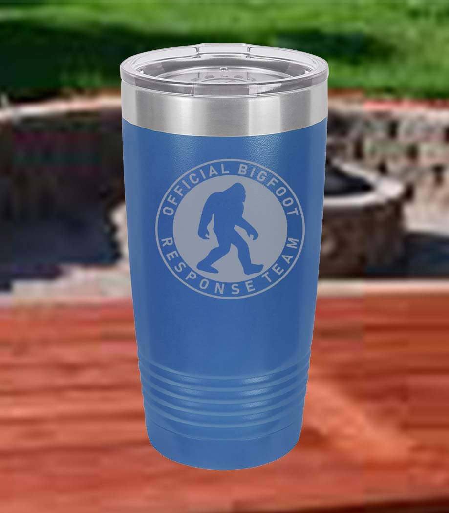 Bigfoot Response Team 20oz Insulated Tumbler - Stainless Steel Travel Mug with Lid, Perfect Gift for Bigfoot & Sasquatch Lovers - Ideal for Camping, Hiking & Outdoor Adventures