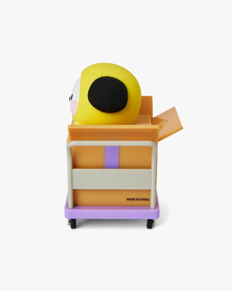 BT21 CHIMMY Mini Privacy Rolling Stamp - Self-Inking Address Stamp for Mail, Envelopes & Packages - Perfect for Home & Office Use