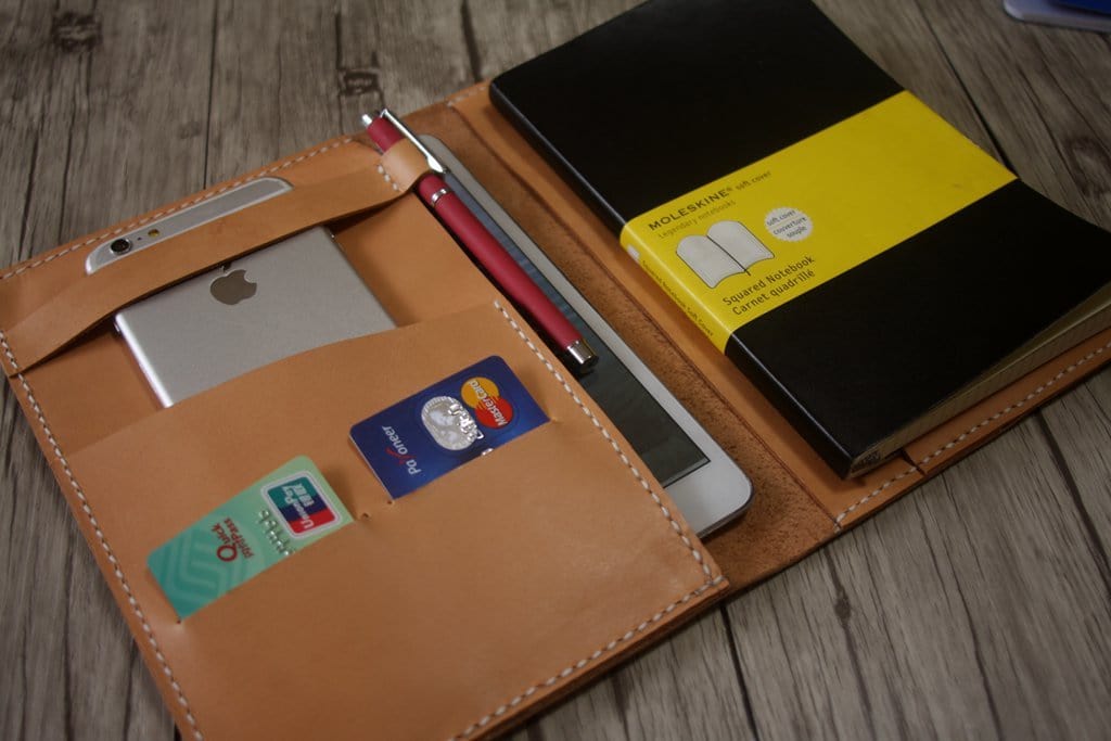 Premium Genuine Leather Custom Notebook Cover Holder - Personalized Journal & Planner Protector for Office, School & Travel Use