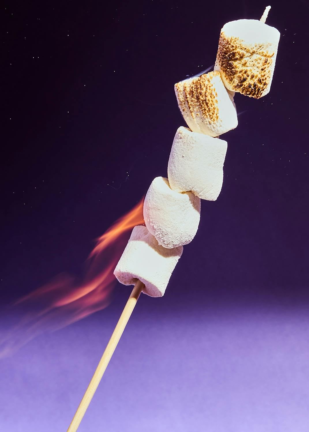 KoRo Vegan Marshmallows 500g - Extra Large Soft & Sweet Vanilla Flavored Marshmallows - Perfect for Hot Chocolate, Campfire S'mores & Baking Desserts