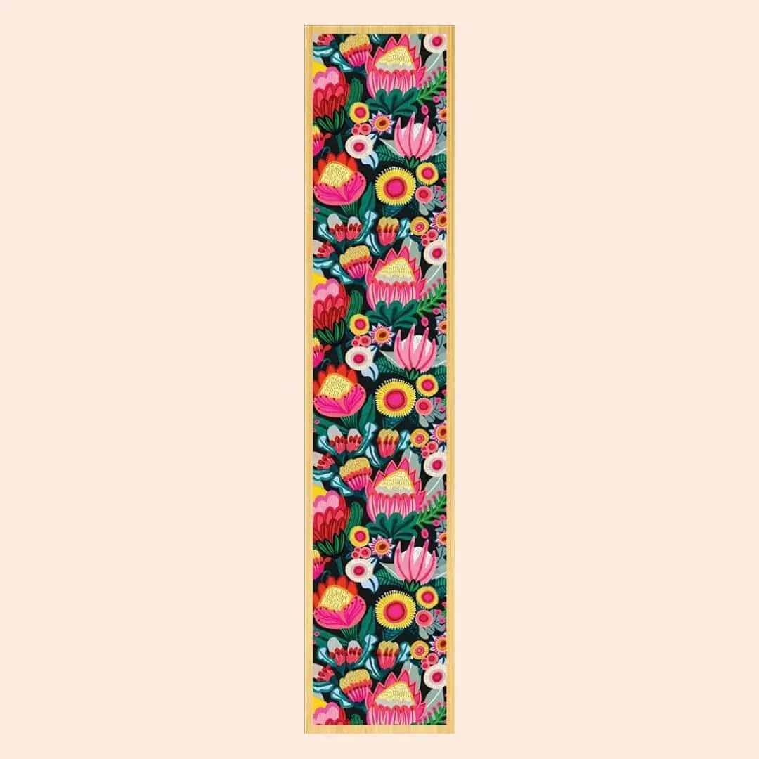 Handmade Australian Bush Bouquet Wooden Bookmark - Unique Gift for Book Lovers, Nature Enthusiasts - Perfect for Reading, Gifts, and Home Decor