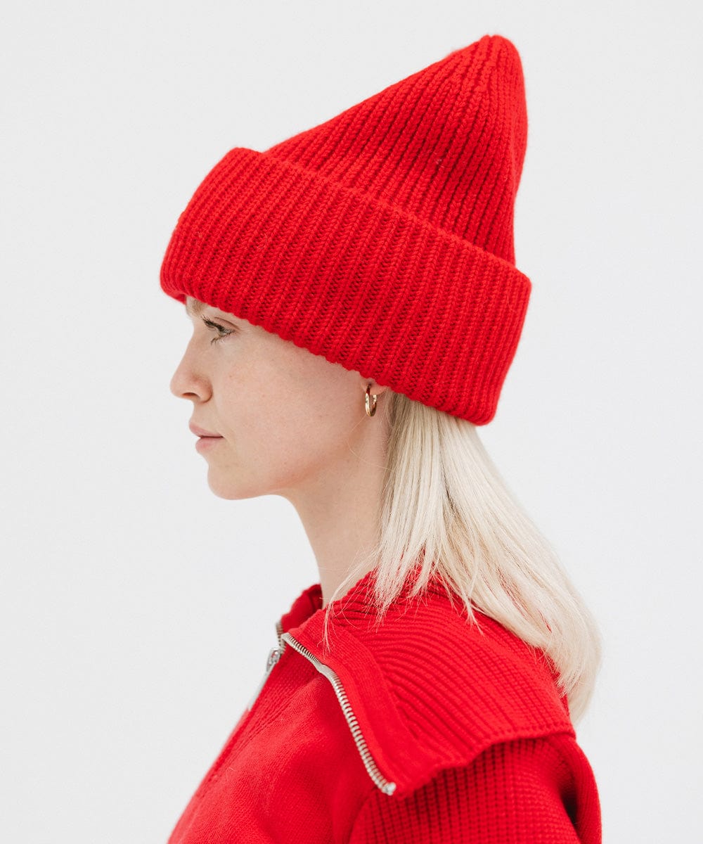 Gigi Merino Wool Beanie Hat for Women - Soft & Warm Winter Knit Cap - Perfect for Skiing, Hiking & Outdoor Activities